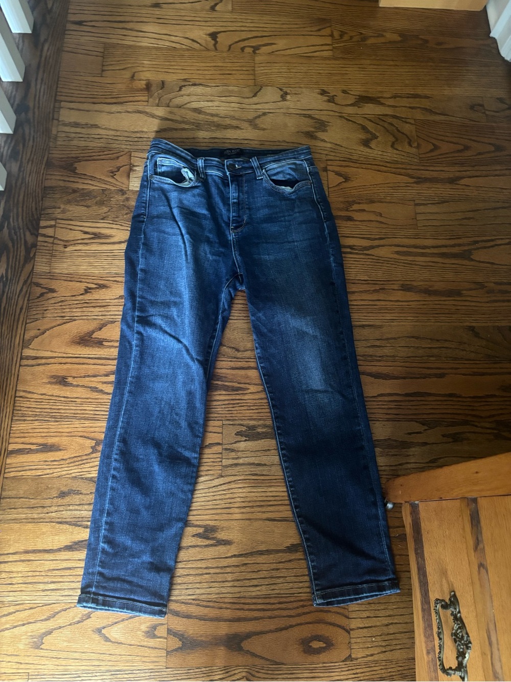 Judy Blue Straight Leg Indigo Blue Jeans